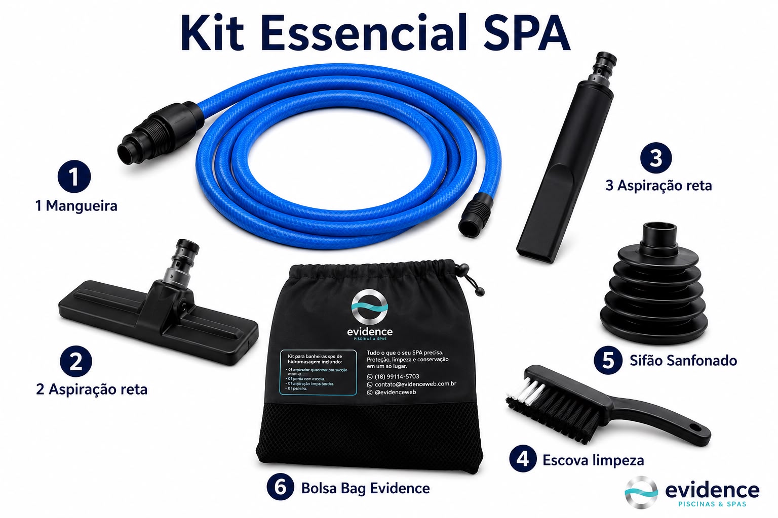 Kit Aspirador para SPA